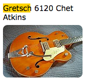 Gretsch 6120 Chet Atkins