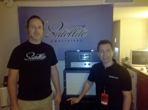 Me & Adam Grimm of Satellite Amps