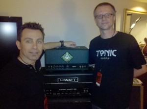 Me & Darin Ellingson of Tonic Amps