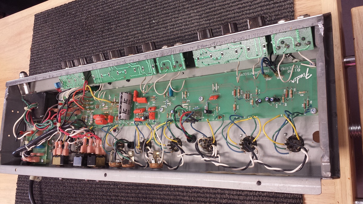 Fender Vibroverb Reissue Schematic